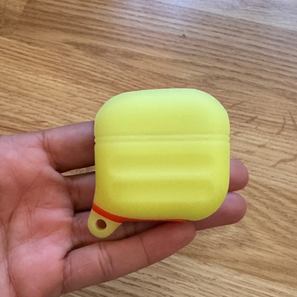 Neon Silicone Apple AirPod 4 Case ✨